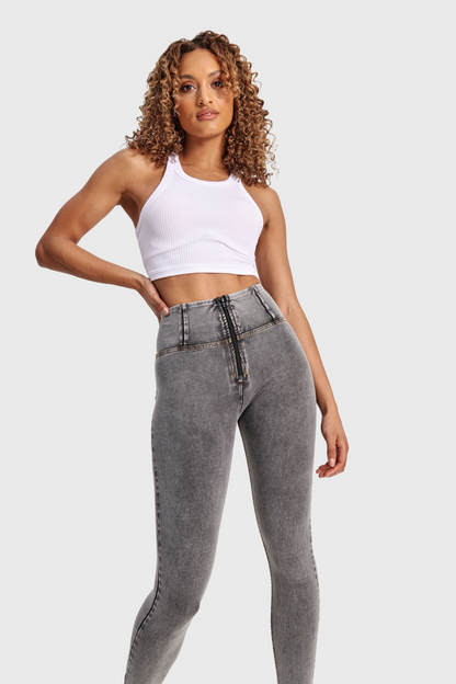 Freddy WR.UP® High Waist - Denim Grey - for kvinde - FREDDY WR.UP® - Pants