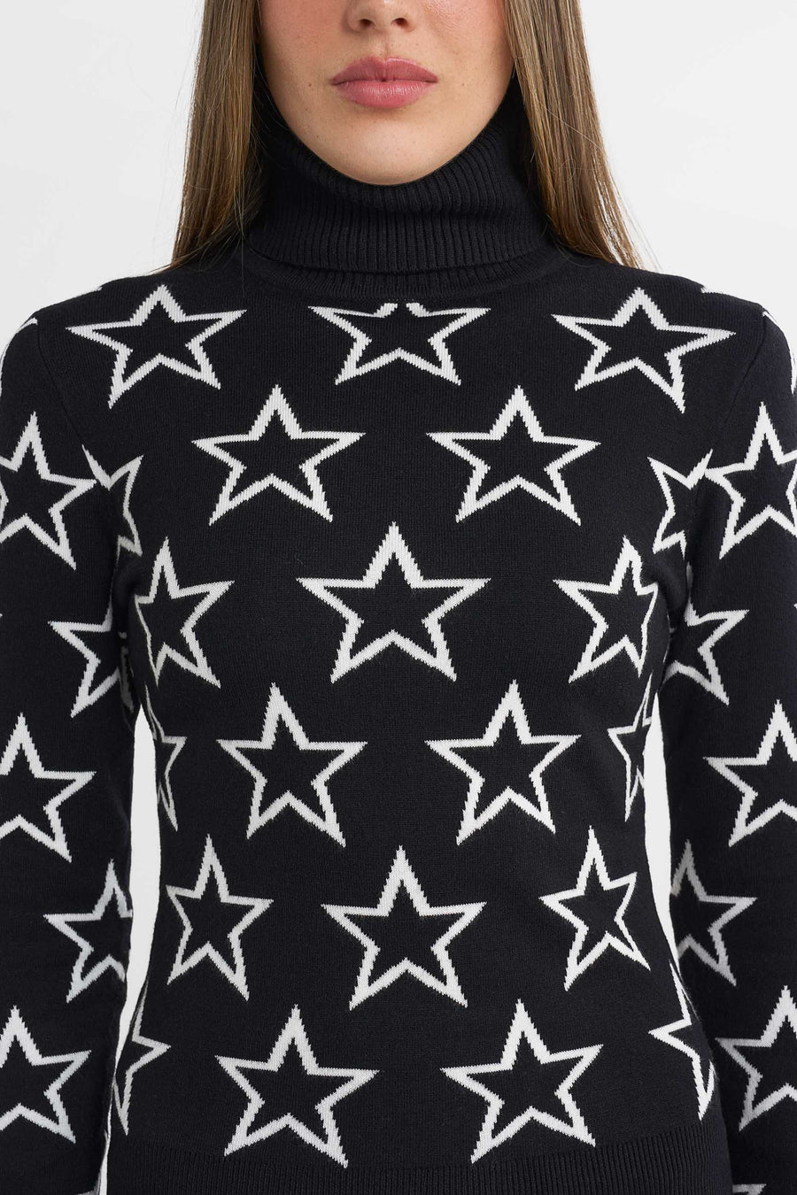 Skistar Sweater · Black/White