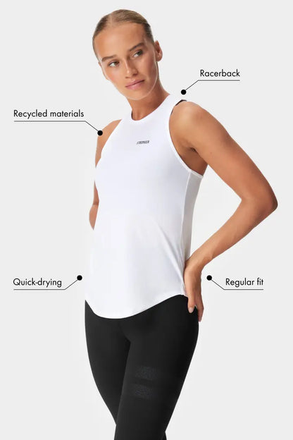 Airy Racerback Tank - for kvinde - STRONGER - Sleeveless Tops