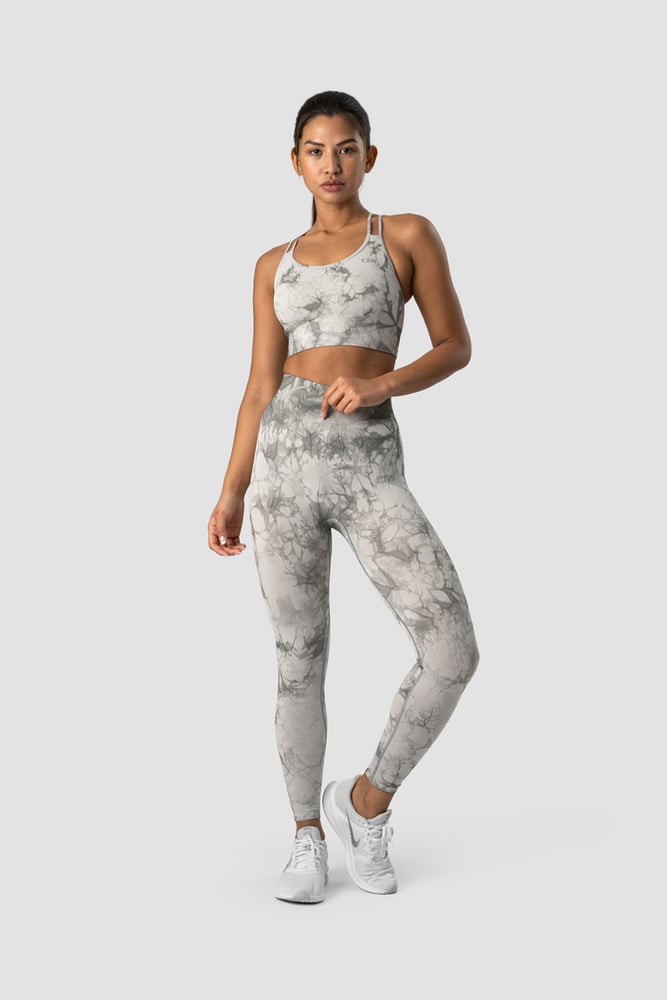 define seamless tie dye tights grey