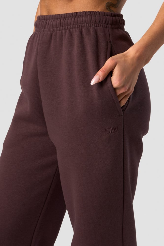 everyday sweatpants wmn burgundy