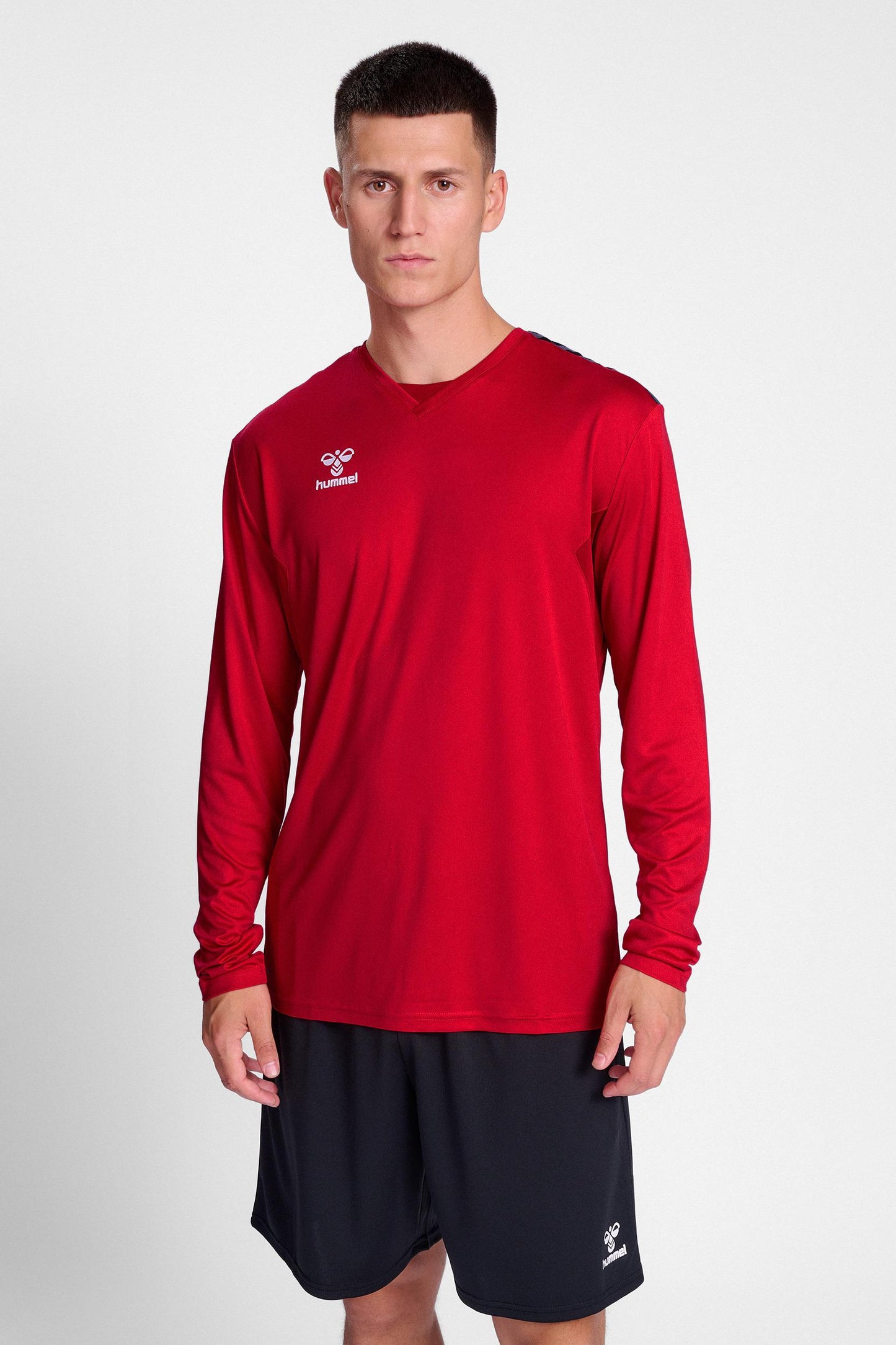 HUMMEL - Hmlauthentic Pl Jersey L/s - True Red