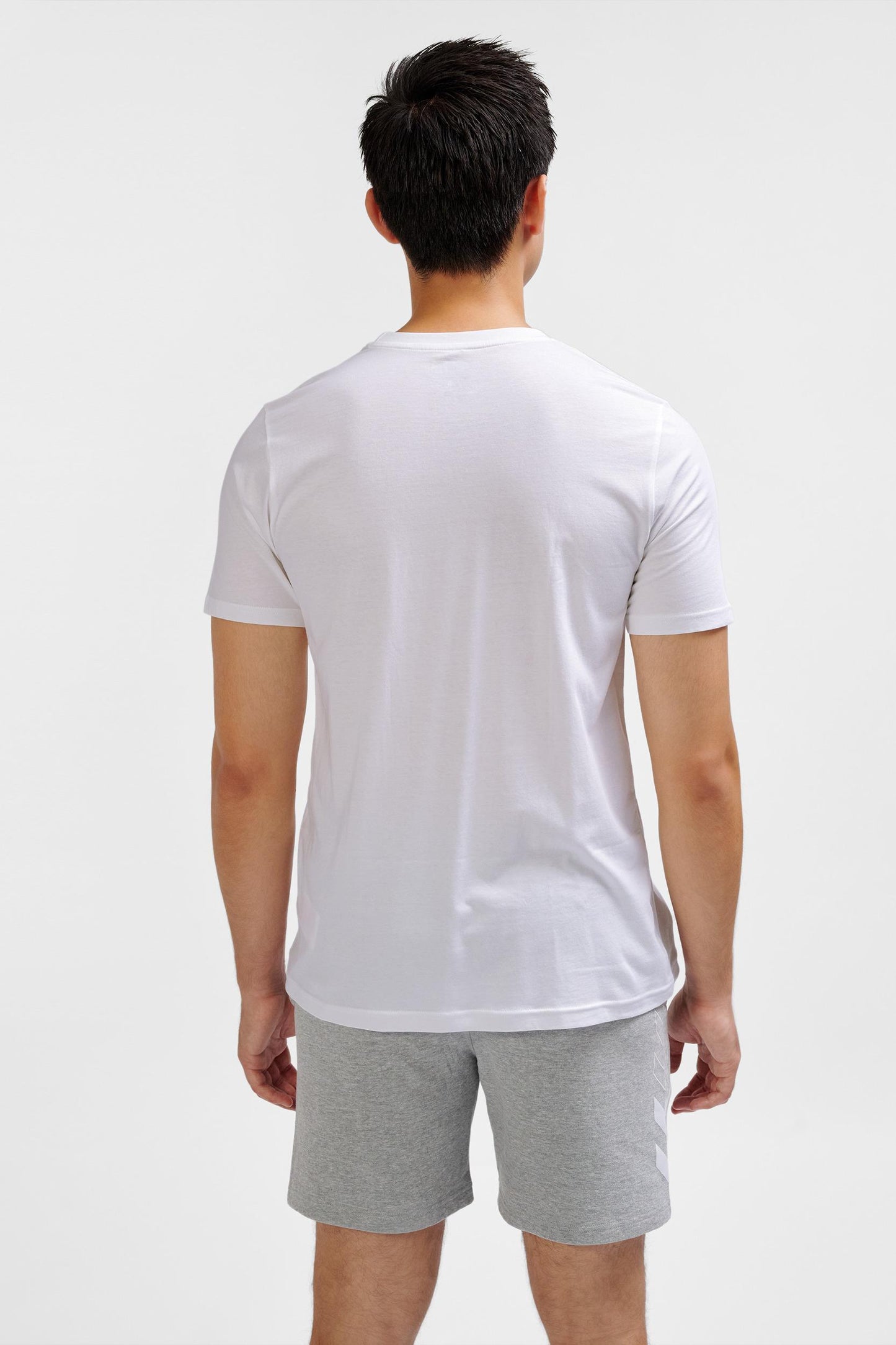 HUMMEL - Hmlelemental Logo Cotton Tee - White