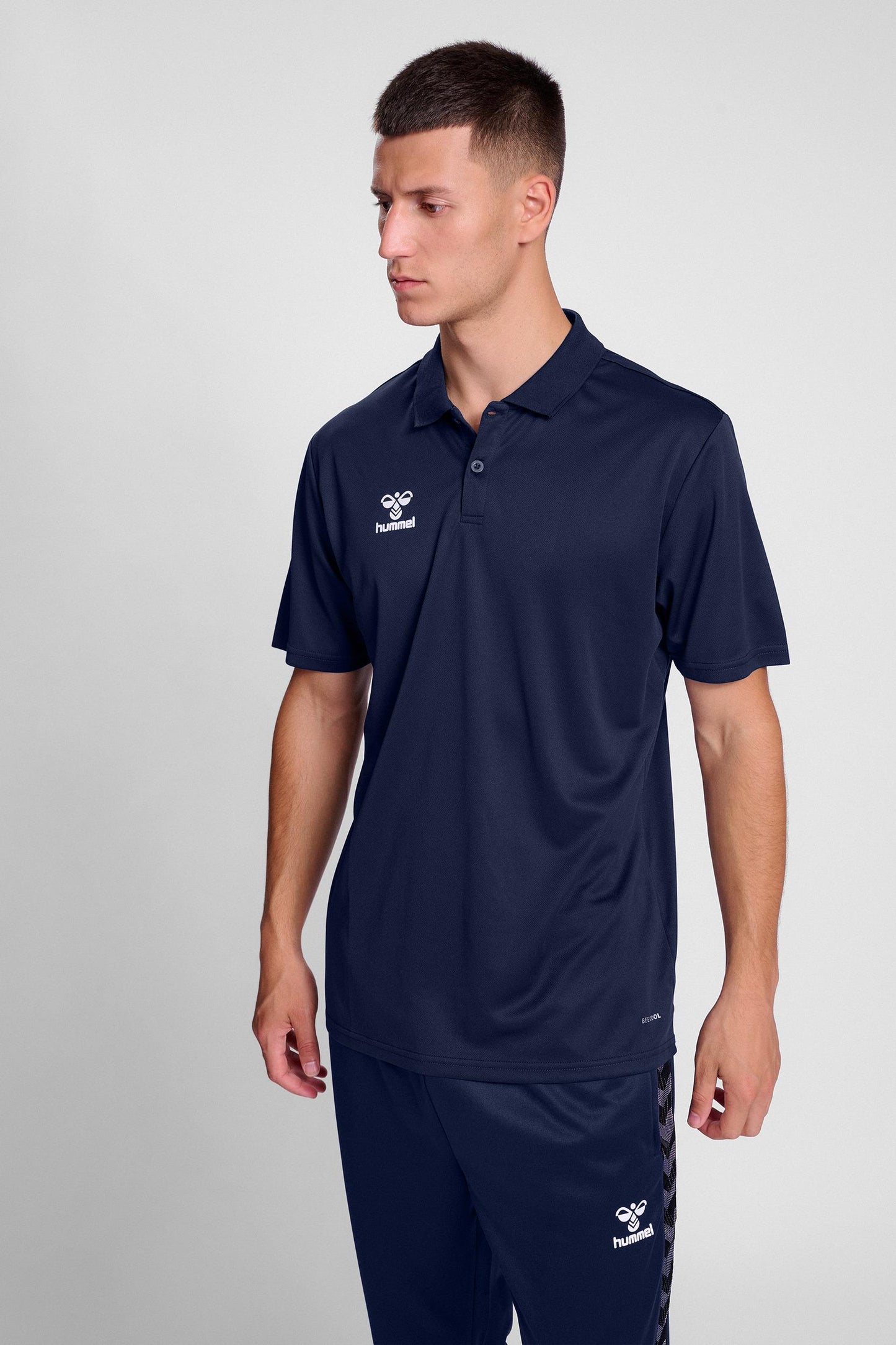 HUMMEL - Hmlessential Polo - Marine