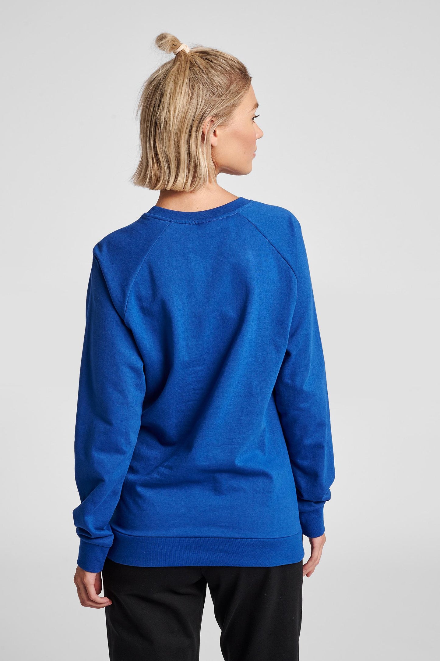 HUMMEL - Hmlgo Cotton Logo Sweatshirt Woman - True Blue