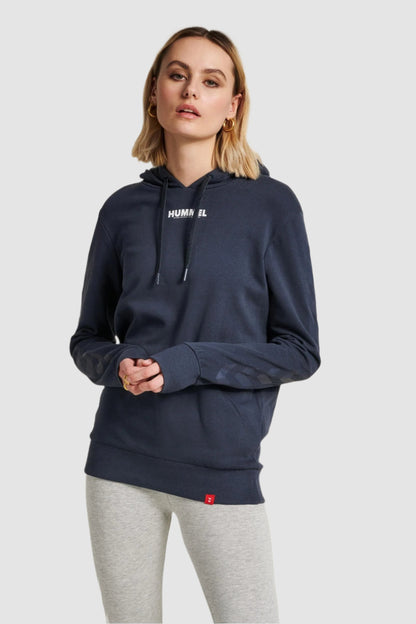 HUMMEL - Hmllegacy Hoodie - Blue Nights