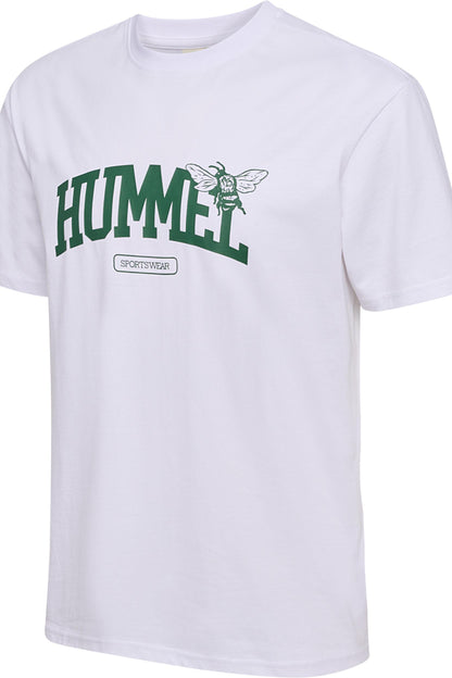 HUMMEL - Hmlloose Tee S/s University Bee - White