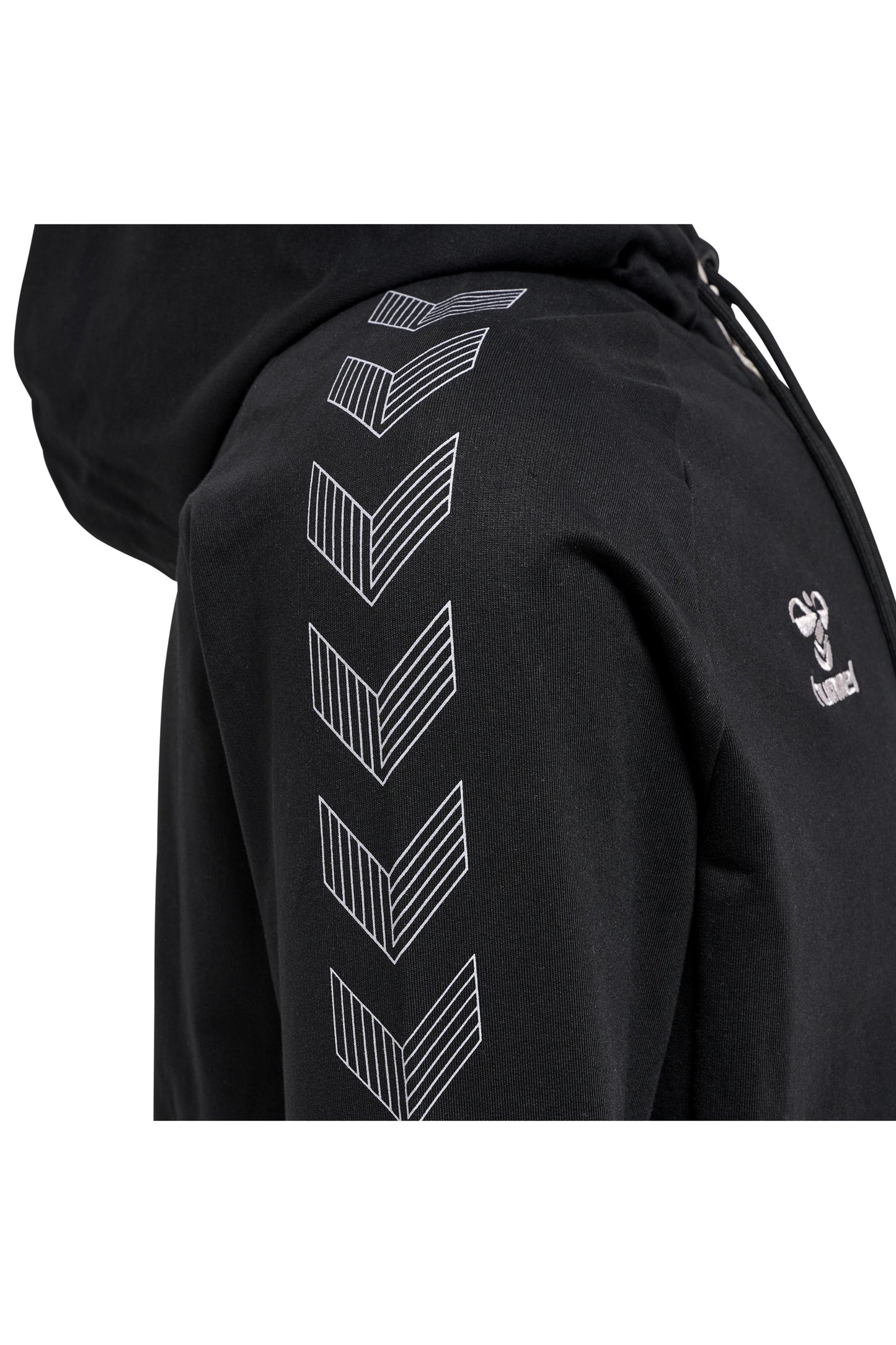 HUMMEL - Hmlmove Grid Cotton Zip Hoodie - Black