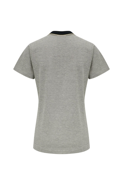 HUMMEL - Hmlmove Polo Woman - Grey Melange