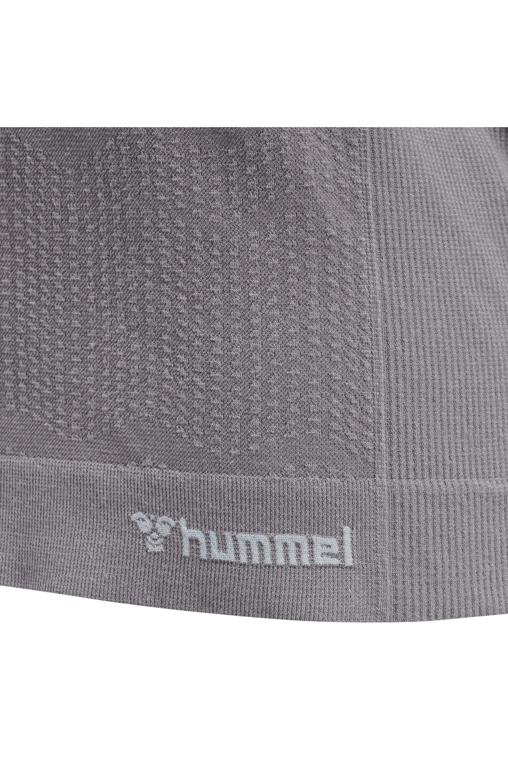 HUMMEL - Hmlmt Flow Seamless T-shirt - Minimal Gray