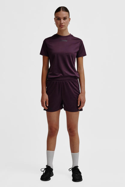 HUMMEL - Hmlmulti Pl Shorts Woman - Plum Perfect