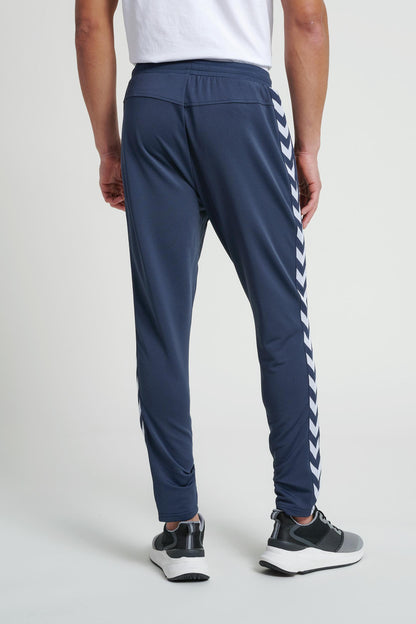 HUMMEL - Hmlnathan 2.0 Tapered Pants - Blue Nights