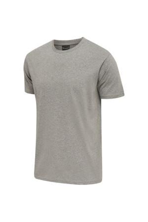 HUMMEL - Hmlred Basic T-shirt S/s - Grey Melange