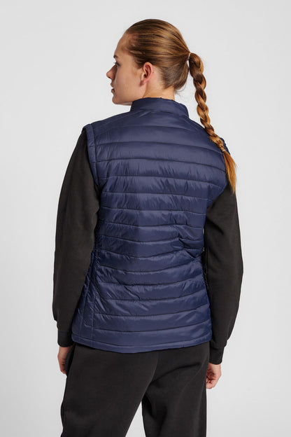 HUMMEL - Hmlred Quilted Waistcoat Woman - Marine