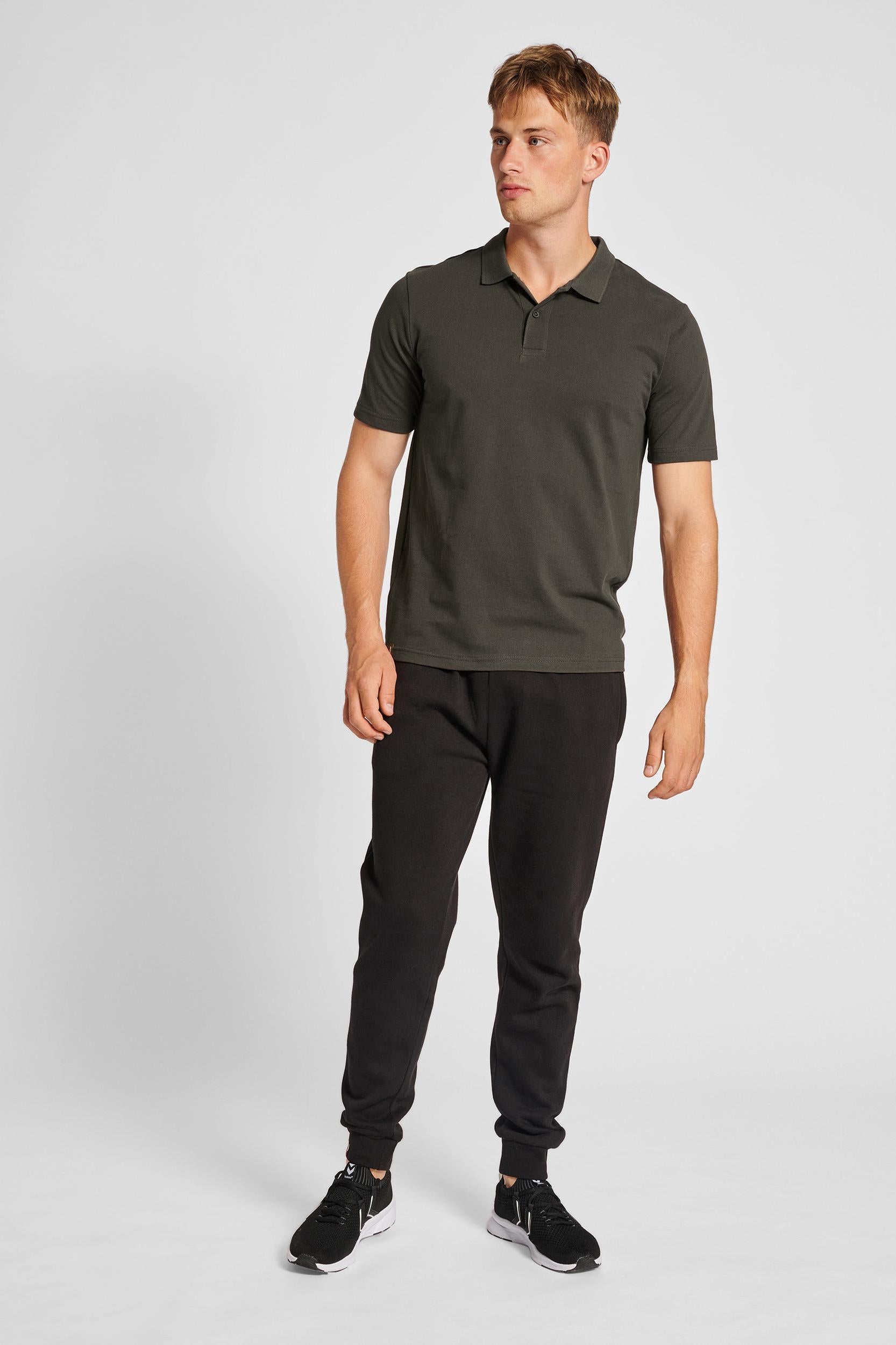 HUMMEL - Hmlred Stretch Polo - Raven