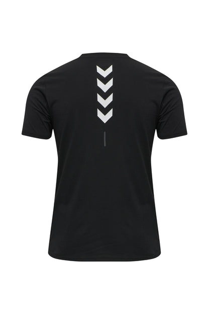 HUMMEL - Hmlte Callum Cotton T-shirt - Black