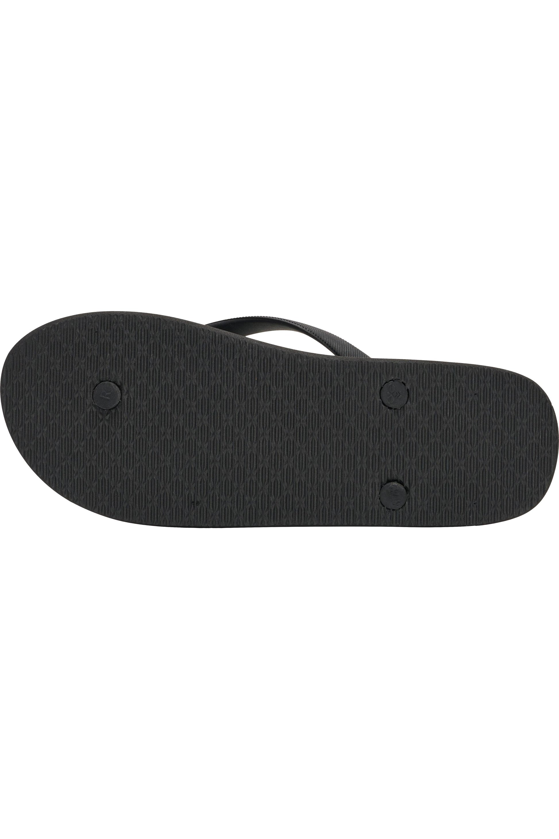 HUMMEL - Multi Stripe Flip Flop Shoes - Black