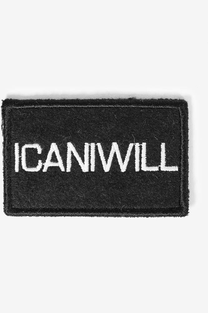 ICANIWILL - Badge - Black