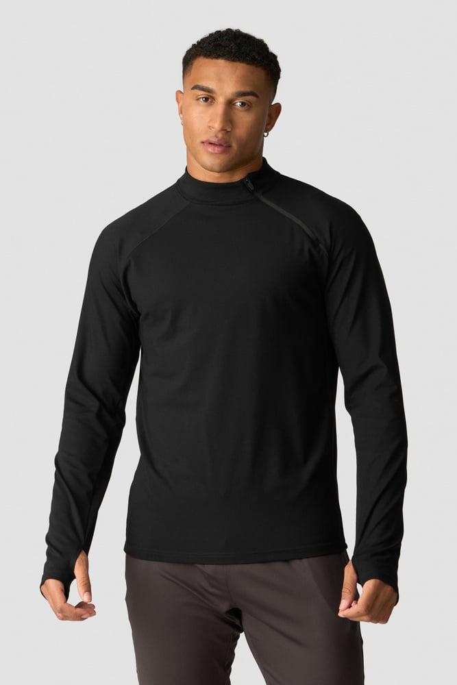 ICANIWILL - Charge Longsleeve 1/4 Zip - Black