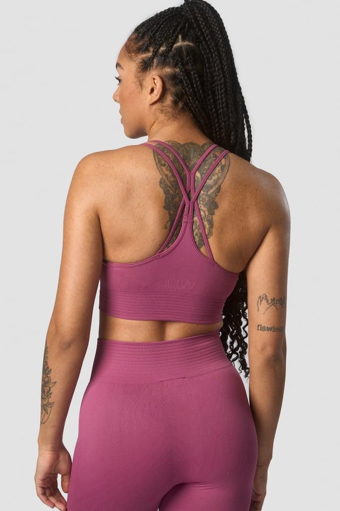 ICANIWILL - Define Seamless Sports Bra - Grape