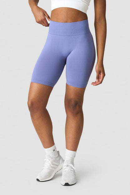 ICANIWILL - Define Seamless V-shape Biker Shorts - Violet blue