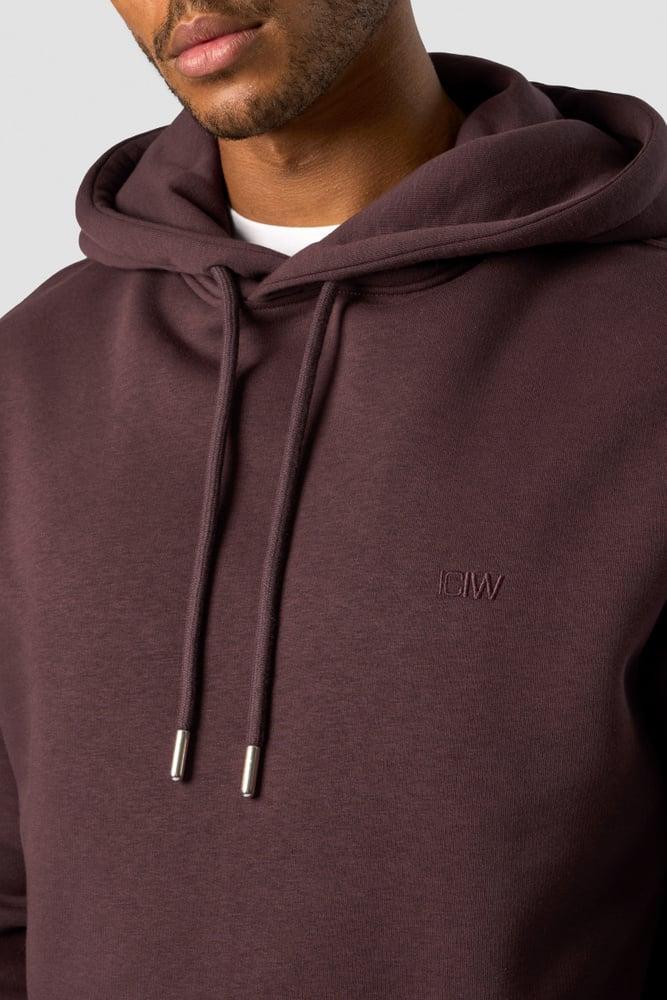 ICANIWILL - Everyday Hoodie Side Logo - Burgundy