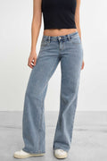 Lågt skurna baggy jeans