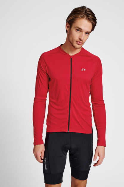 NEWLINE - Mens Core Bike L/s Jersey - Tango Red