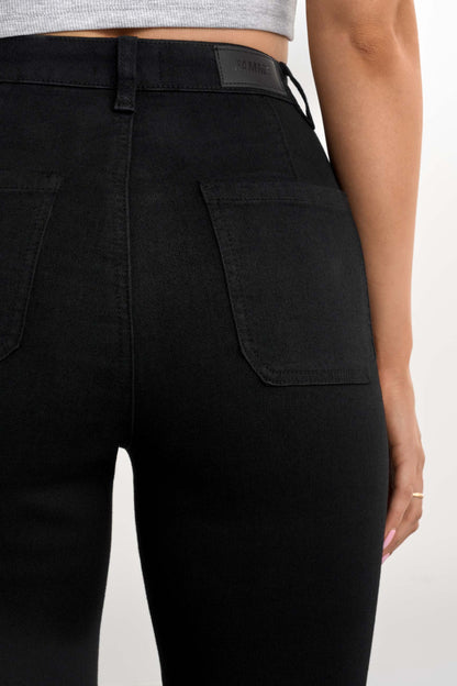 Retro utsvängda jeans