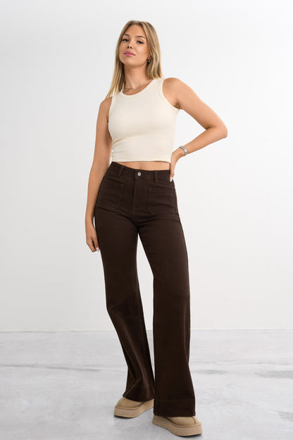 Retro utsvängda jeans