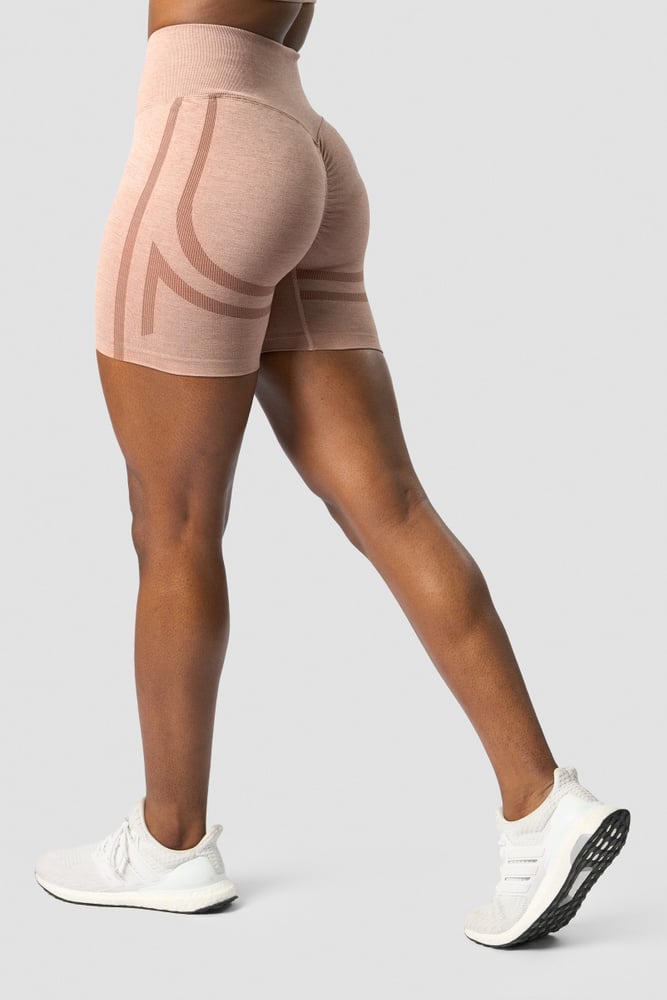 rush seamless shorts mauve