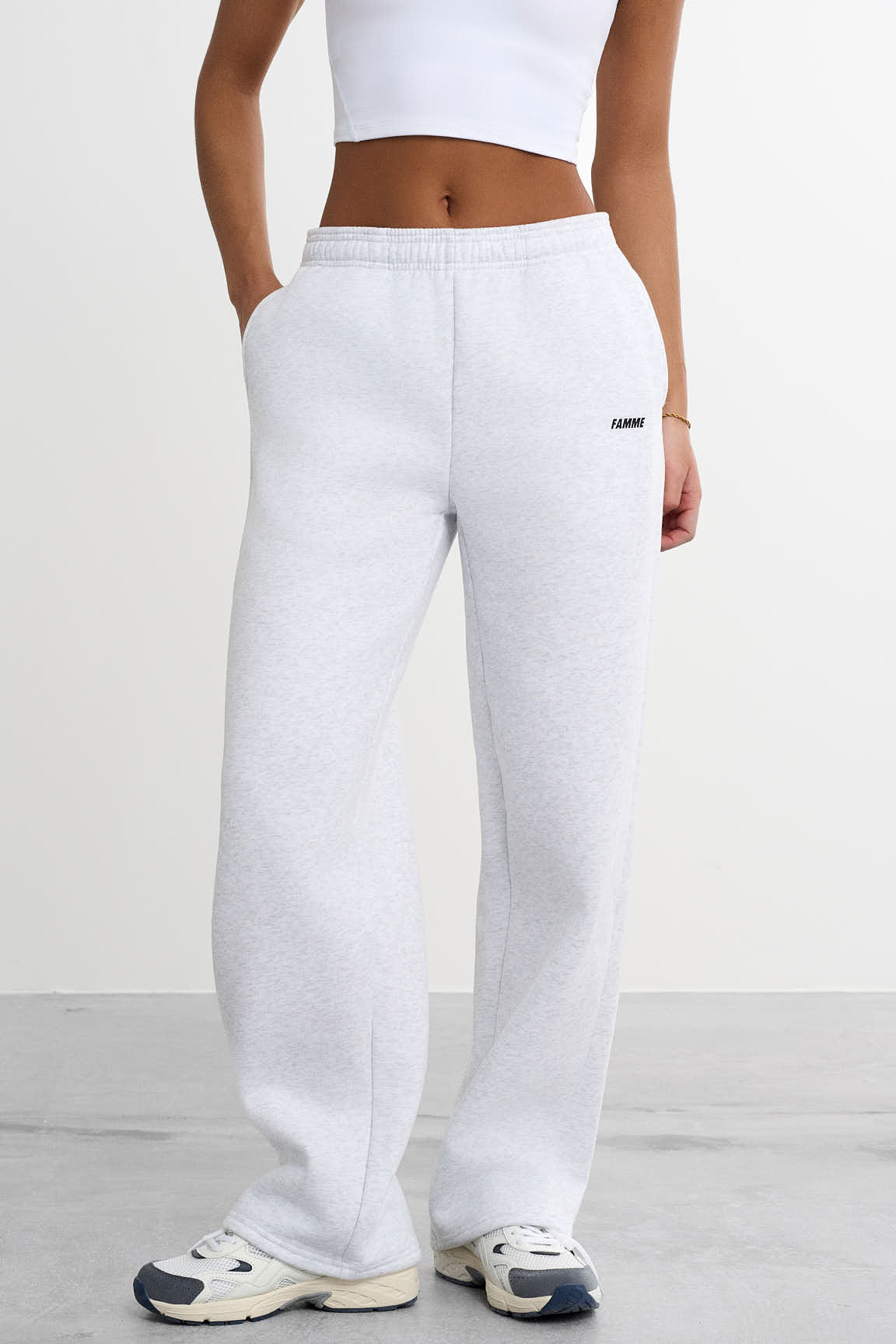 Sweatpants med raka ben