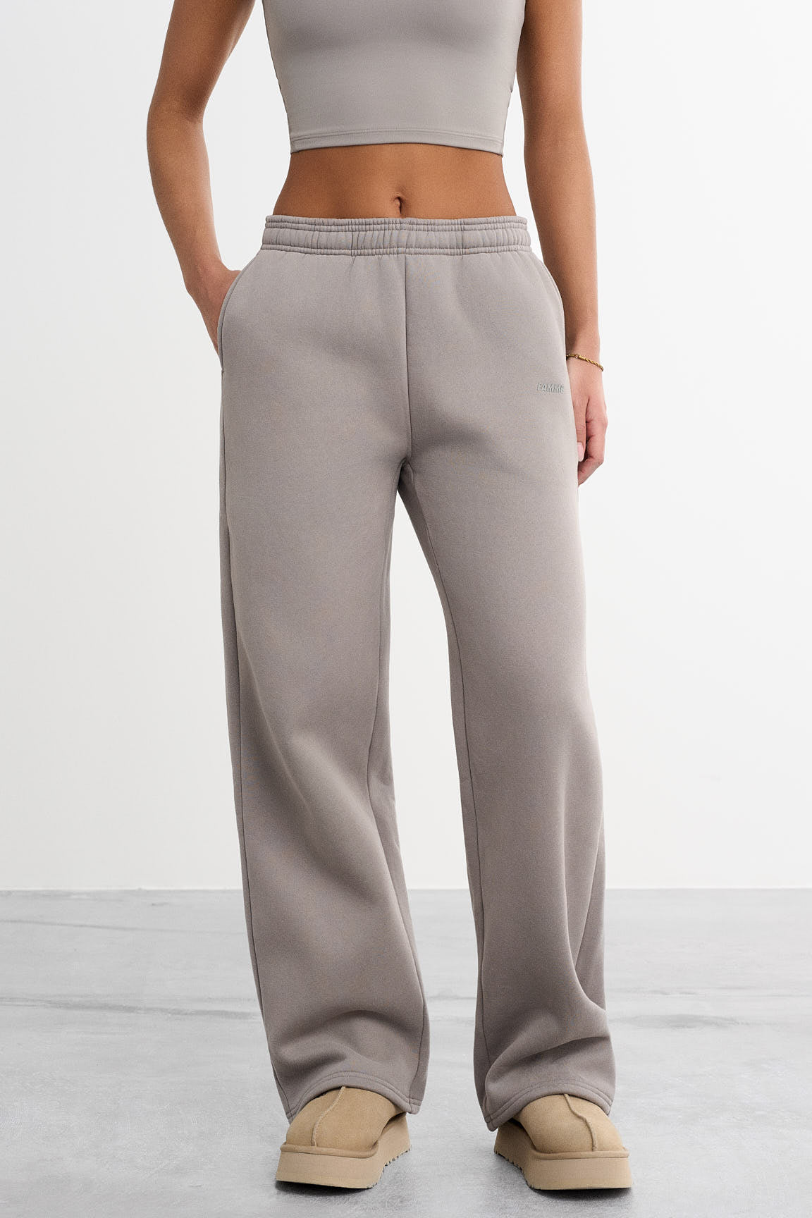 Sweatpants med raka ben