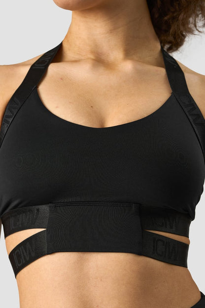 ultimate training sports bra black/black